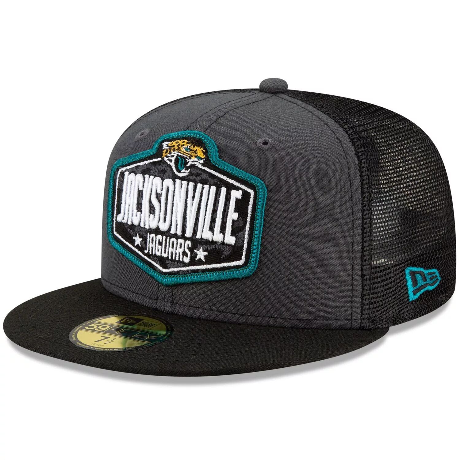 Мужская облегающая кепка New Era Graphite/Black Jacksonville Jaguars 2021 NFL Draft On-Stage 59FIFTY
Мужская облегающая кепка New Era Graphite/Black Jacksonville Jaguars 2021 NFL Draft On-Stage 59FIFTY