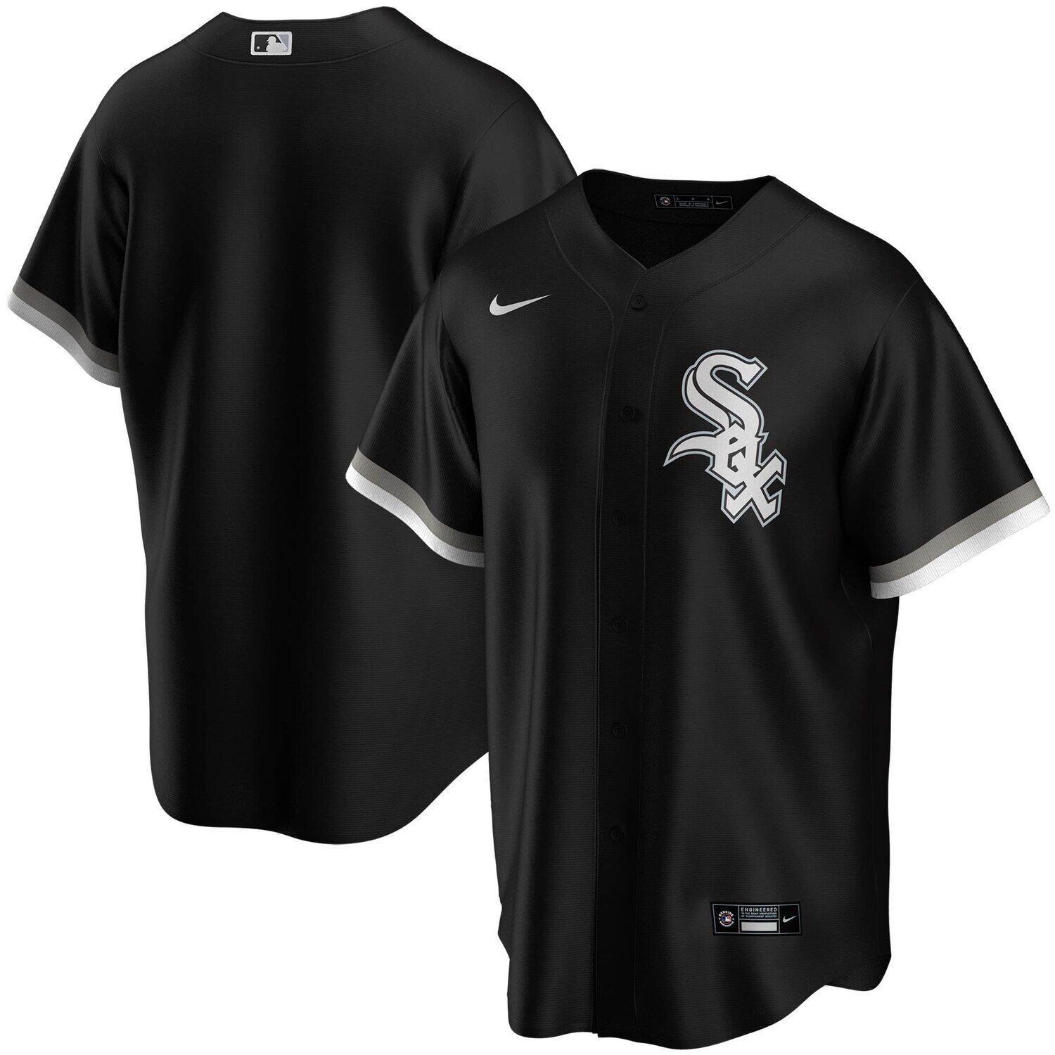Мужская черная футболка Nike Chicago White Sox Альтернативная реплика команды, Черный
Мужская черная футболка Nike Chicago White Sox Альтернативная реплика команды, Черный