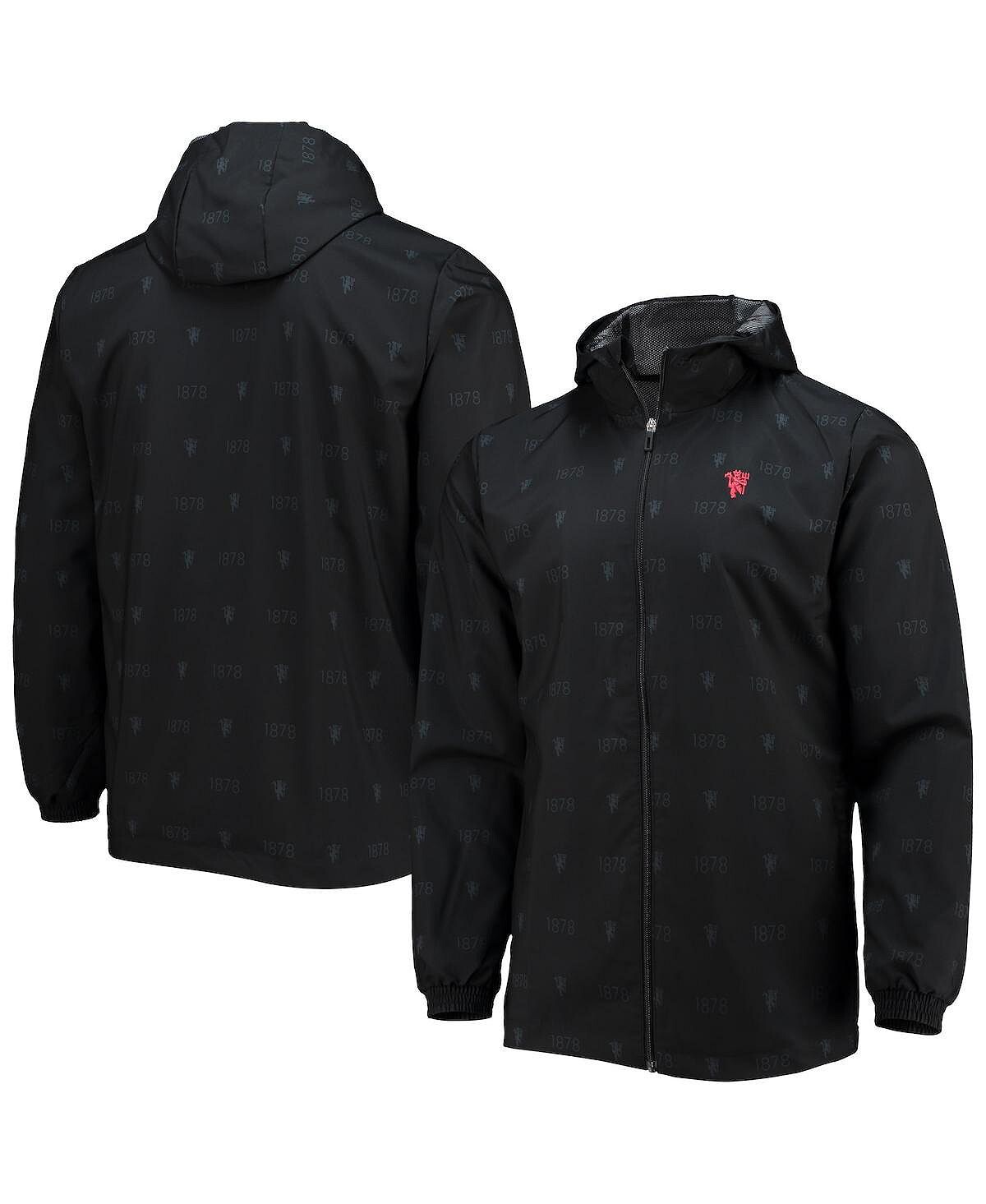Мужская черная ветровка с капюшоном и молнией Manchester United AEROREADY adidas, Черный
Мужская черная ветровка с капюшоном и молнией Manchester United AEROREADY adidas, Черный