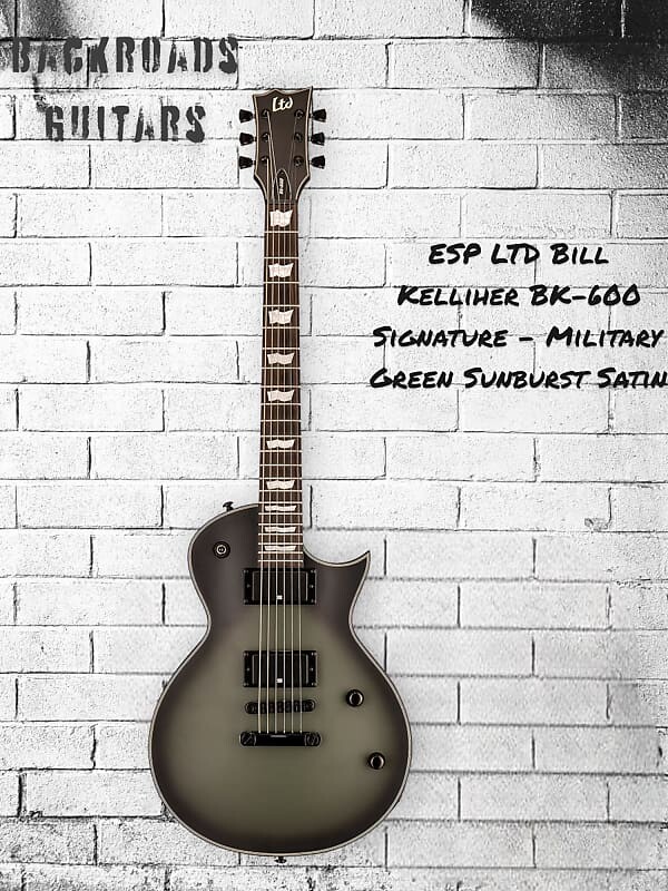 Электрогитара ESP LTD Bill Kelliher Signature BK-600 Military Green Sunburst Satin w/HSC
Электрогитара ESP LTD Bill Kelliher Signature BK-600 Military Green Sunburst Satin w/HSC