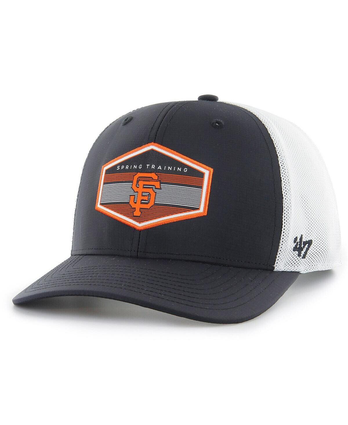 Мужская черно-белая кепка San Francisco Giants Spring Training Burgess Trucker Snapback '47 Brand
Мужская черно-белая кепка San Francisco Giants Spring Training Burgess Trucker Snapback '47 Brand
