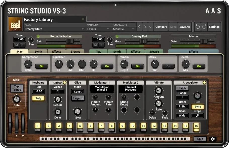 Прикладные акустические системы String Studio VS-3 Синтезатор моделирования струн
Прикладные акустические системы String Studio VS-3 Синтезатор моделирования струн
