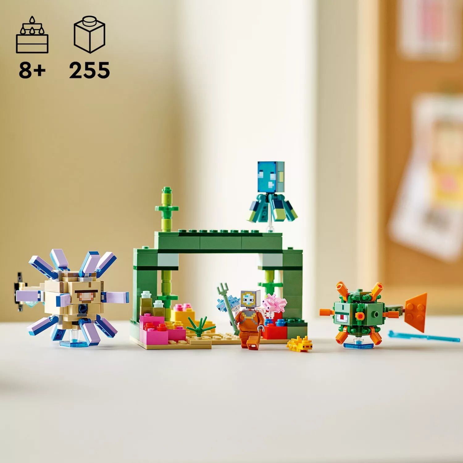 LEGO Minecraft The Guardian Battle 21180 Строительный набор (255 деталей) LEGO
LEGO Minecraft The Guardian Battle 21180 Строительный набор (255 деталей) LEGO