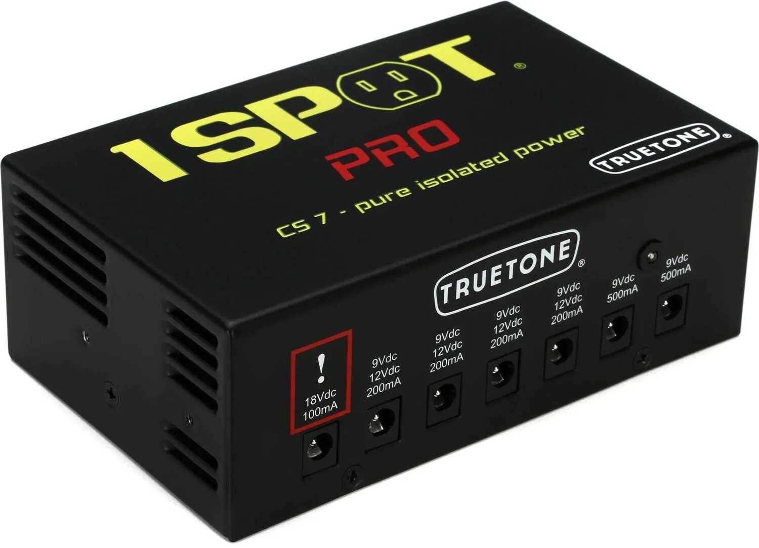 Truetone 1 SPOT PRO CS7 7-выходной изолированный источник питания гитарной педали
Truetone 1 SPOT PRO CS7 7-выходной изолированный источник питания гитарной педали