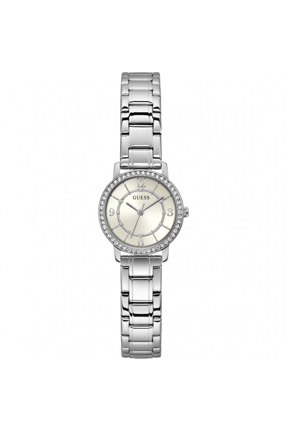 Модные аналоговые кварцевые часы Melody из нержавеющей стали - Gw0468L1 Guess, белый
Модные аналоговые кварцевые часы Melody из нержавеющей стали - Gw0468L1 Guess, белый