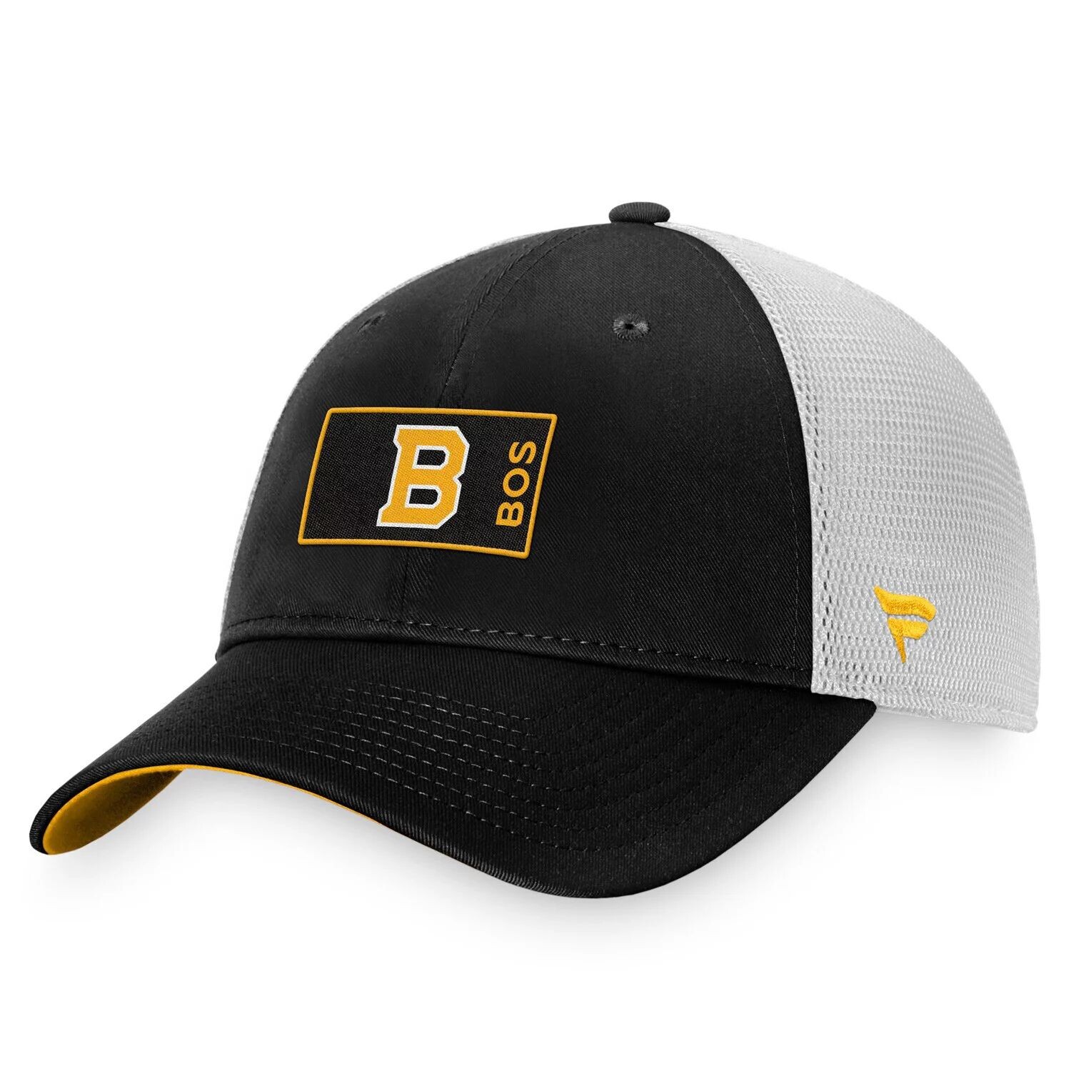 Мужская черно-белая фирменная кепка Boston Bruins Authentic Pro Trucker Snapback Fanatics
Мужская черно-белая фирменная кепка Boston Bruins Authentic Pro Trucker Snapback Fanatics