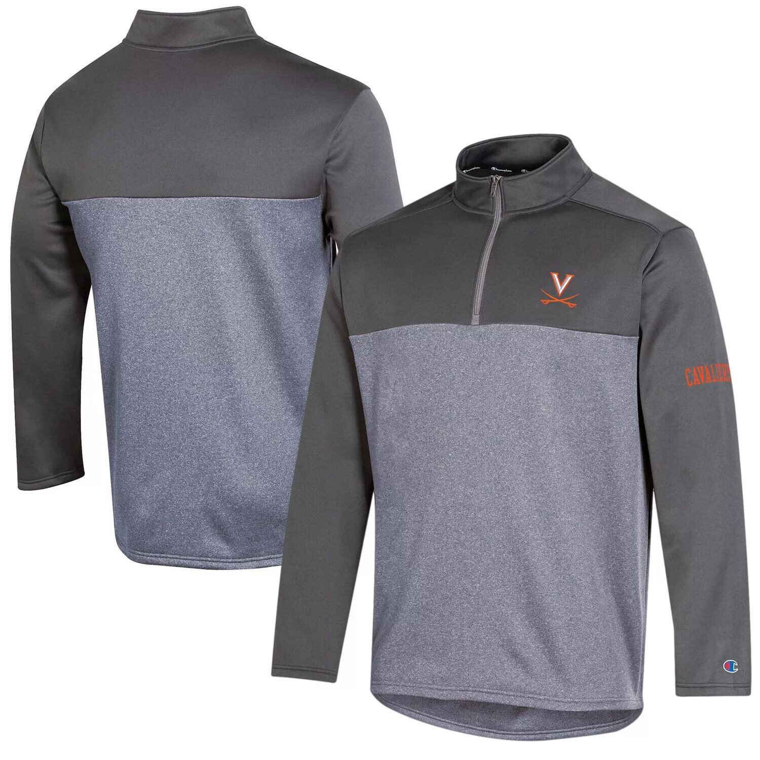 Мужская темно-синяя куртка с молнией четверти Virginia Cavaliers Gameday Champion
Мужская темно-синяя куртка с молнией четверти Virginia Cavaliers Gameday Champion