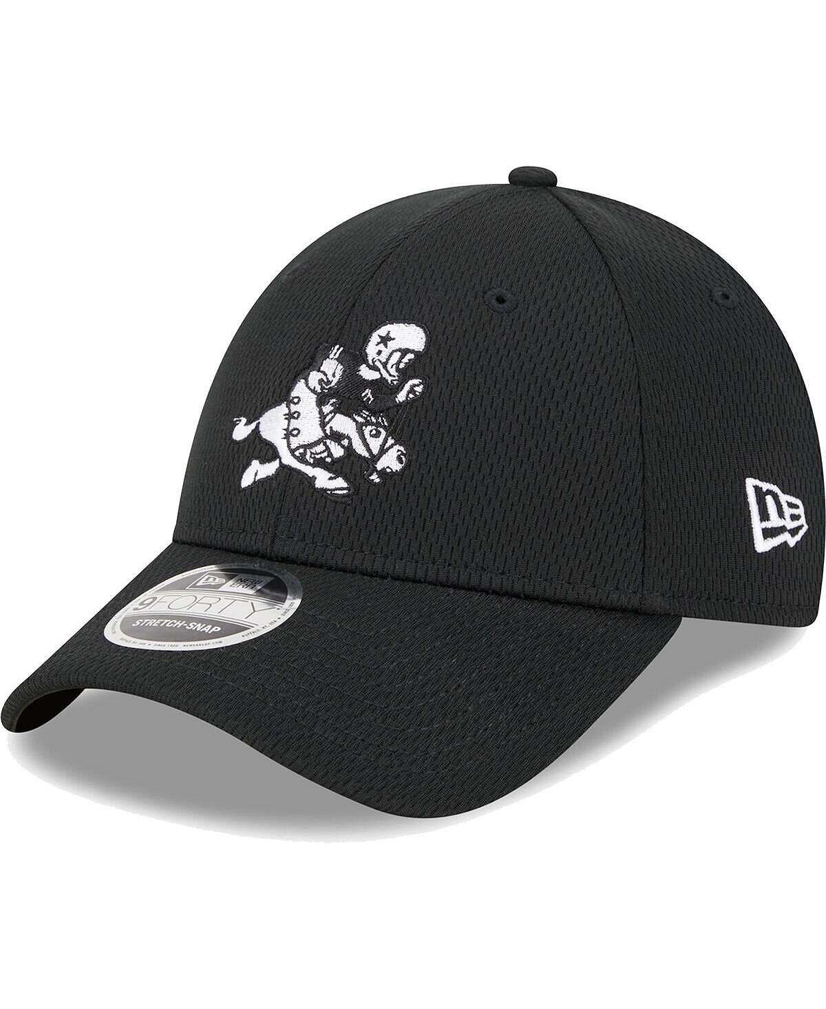 Мужская черная регулируемая шляпа Dallas Cowboys Retro Joe Main B-Dub 9FORTY New Era
Мужская черная регулируемая шляпа Dallas Cowboys Retro Joe Main B-Dub 9FORTY New Era