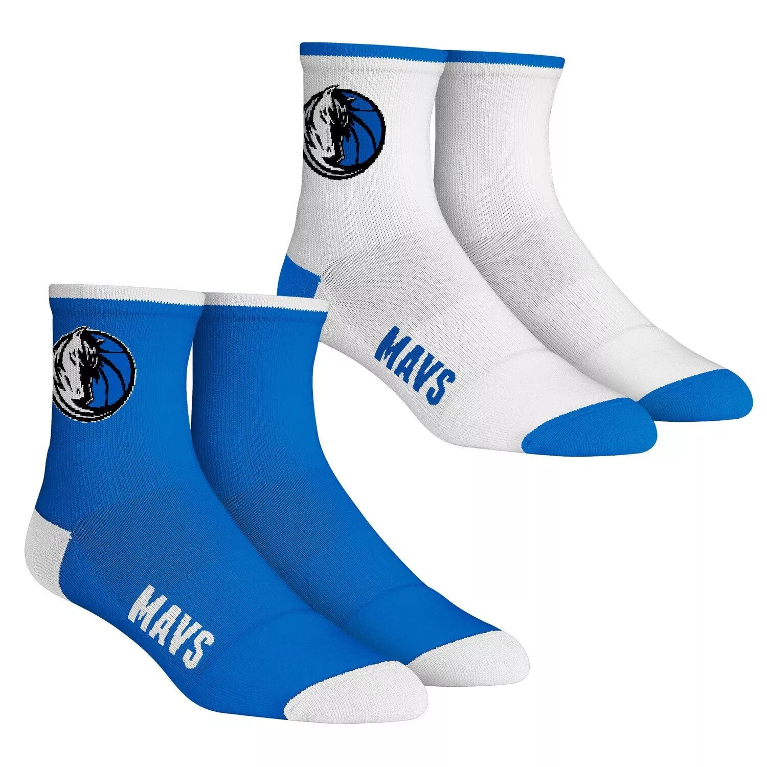Мужские носки Rock Em Dallas Mavericks Core Team, комплект из 2 носков длиной четверть длины
Мужские носки Rock Em Dallas Mavericks Core Team, комплект из 2 носков длиной четверть длины