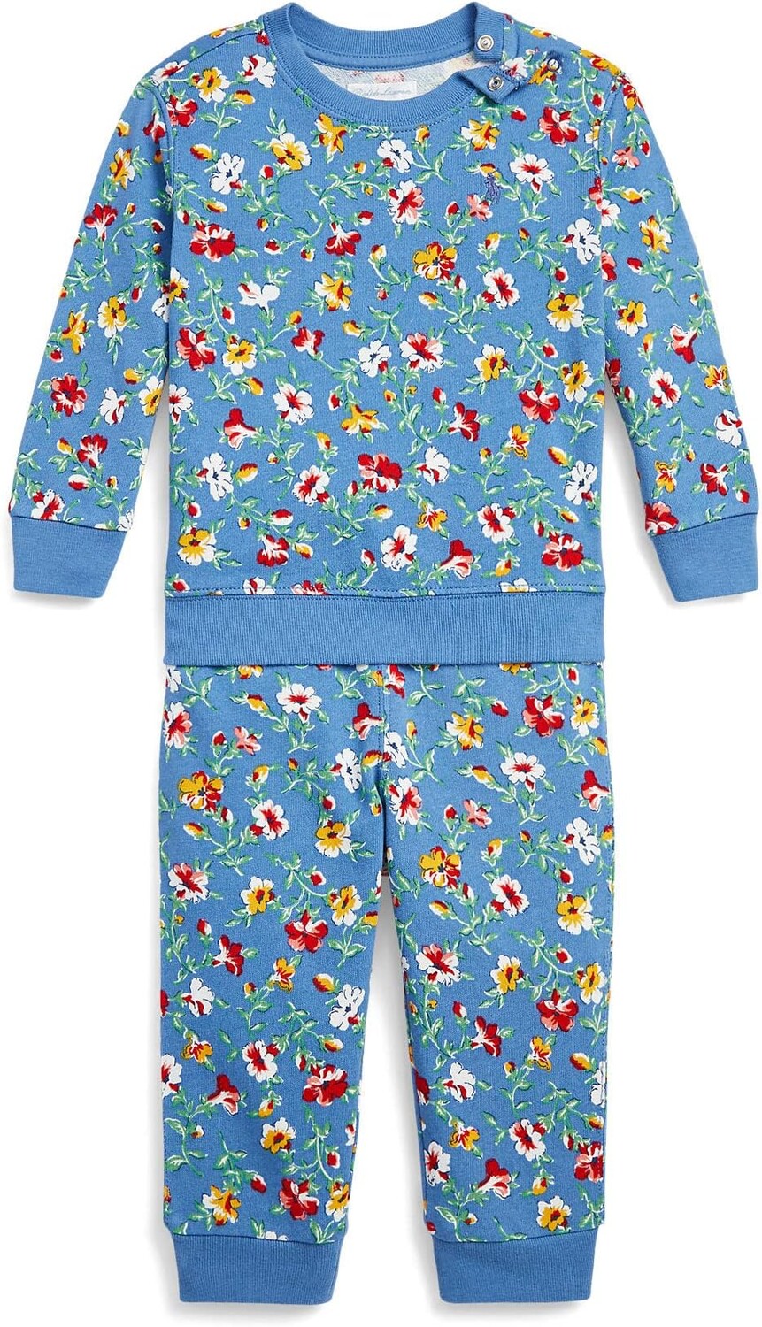 Детский набор Polo Ralph Lauren Floral Spa Terry Sweatshirt & Pants Set, цвет Hollyhock Floral
Детский набор Polo Ralph Lauren Floral Spa Terry Sweatshirt & Pants Set, цвет Hollyhock Floral