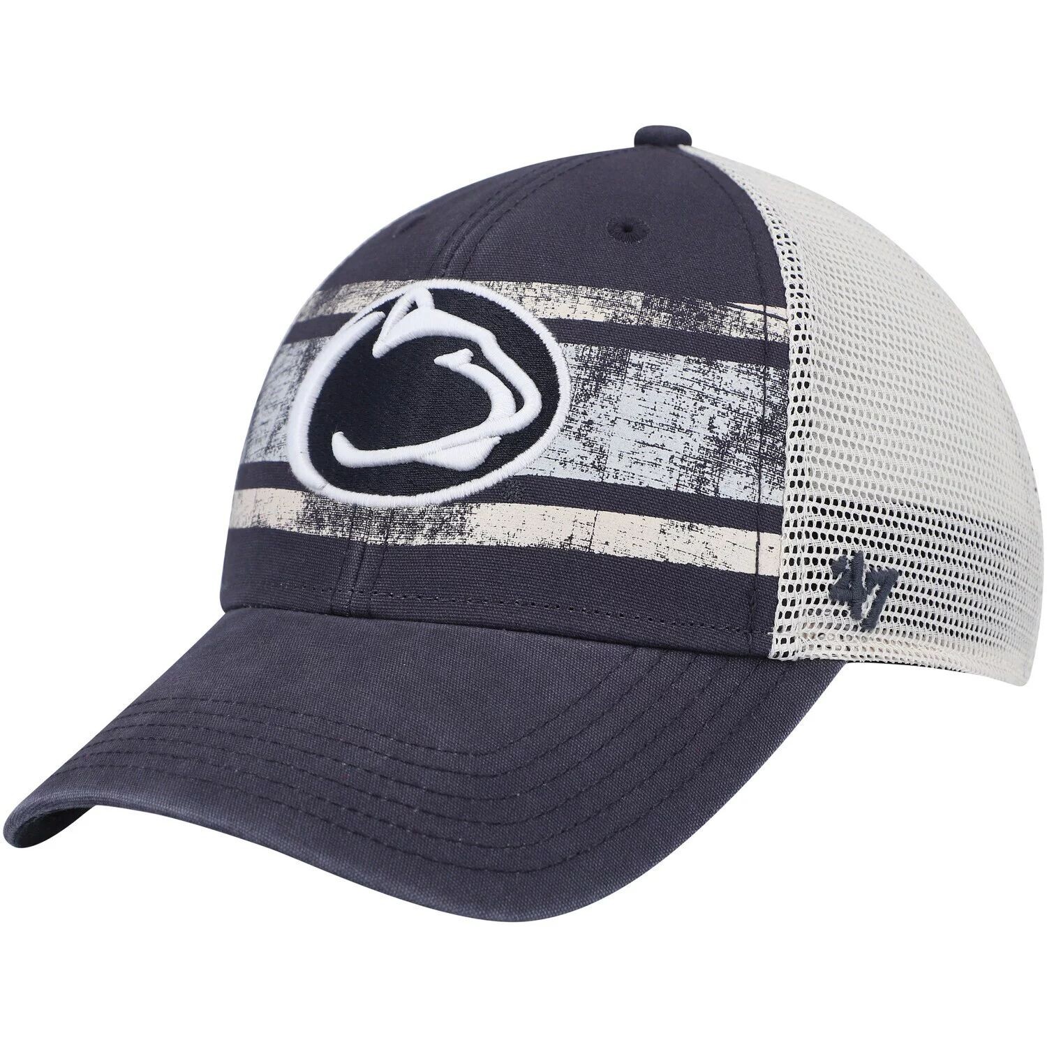 Мужская темно-синяя/белая кепка '47 Penn State Nittany Lions Interlude MVP Trucker Snapback
Мужская темно-синяя/белая кепка '47 Penn State Nittany Lions Interlude MVP Trucker Snapback