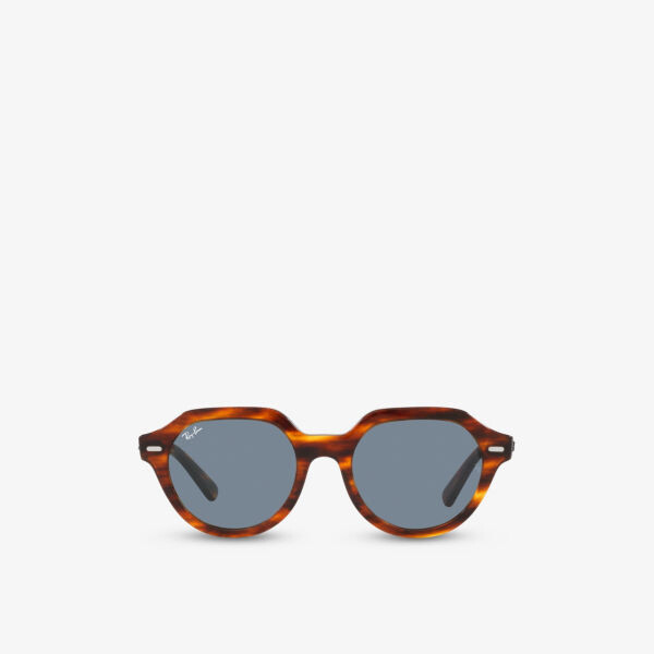RB4399 Солнцезащитные очки Gina черепаховой расцветки из ацетата Ray-Ban, коричневый
RB4399 Солнцезащитные очки Gina черепаховой расцветки из ацетата Ray-Ban, коричневый