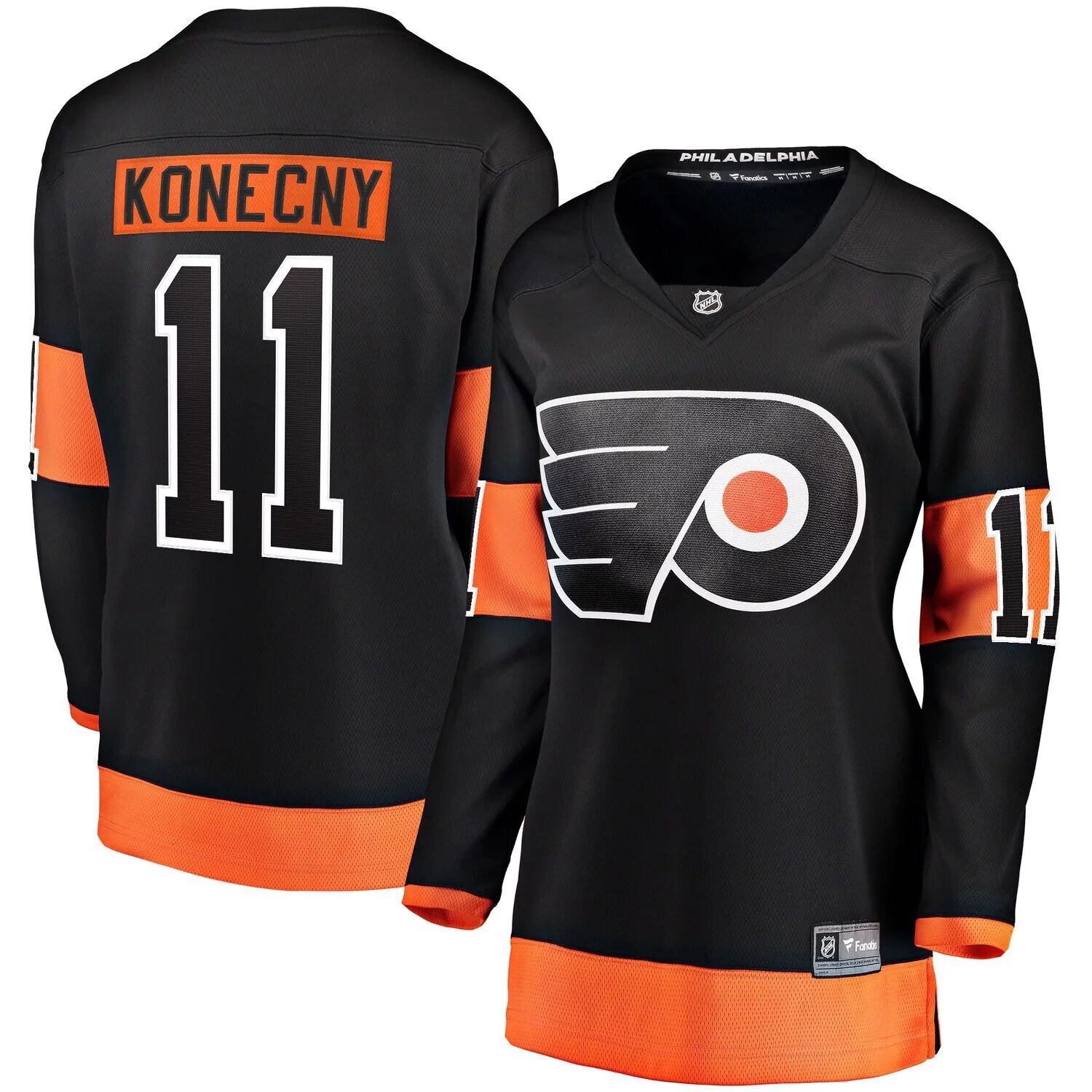 Женская черная футболка Fanatics с логотипом Travis Konecny Philadelphia Flyers Alternate Premier Breakaway Fanatics
Женская черная футболка Fanatics с логотипом Travis Konecny Philadelphia Flyers Alternate Premier Breakaway Fanatics