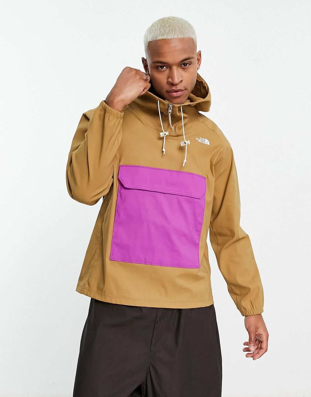 Водоотталкивающая куртка с капюшоном и капюшоном The North Face Class V FlashDry коричнево-фиолетового цвета
Водоотталкивающая куртка с капюшоном и капюшоном The North Face Class V FlashDry коричнево-фиолетового цвета