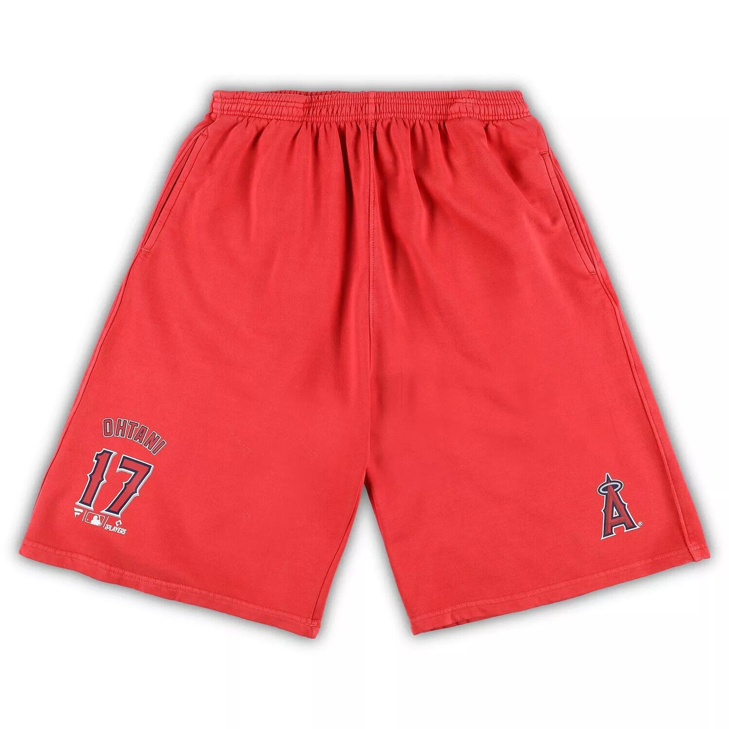Мужские шорты двойной вязки Shohei Ohtani Red Los Angeles Angels Big & Tall сшитые
Мужские шорты двойной вязки Shohei Ohtani Red Los Angeles Angels Big & Tall сшитые