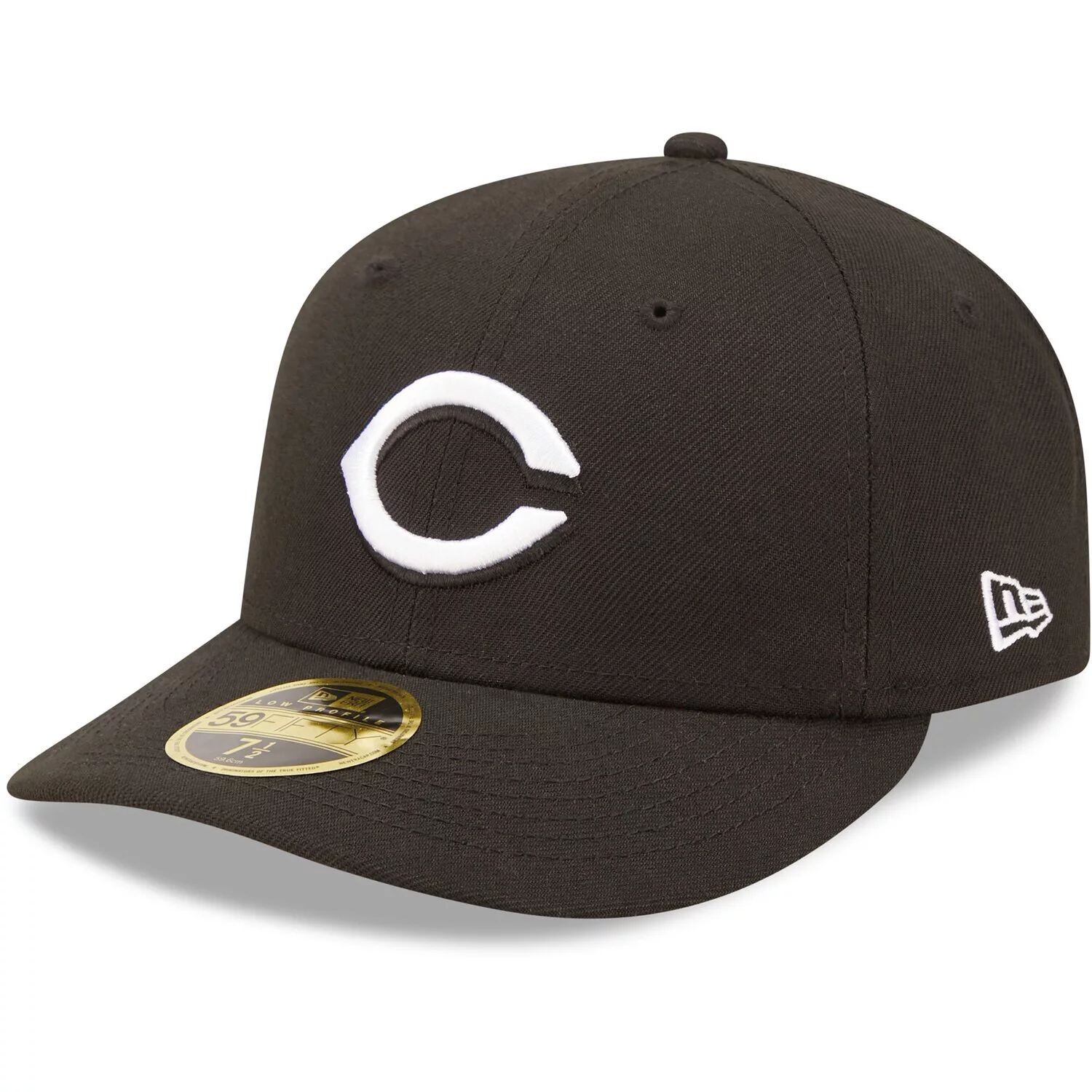 Мужская облегающая шляпа New Era Cincinnati Reds Black & White Low Profile 59FIFTY
Мужская облегающая шляпа New Era Cincinnati Reds Black & White Low Profile 59FIFTY
