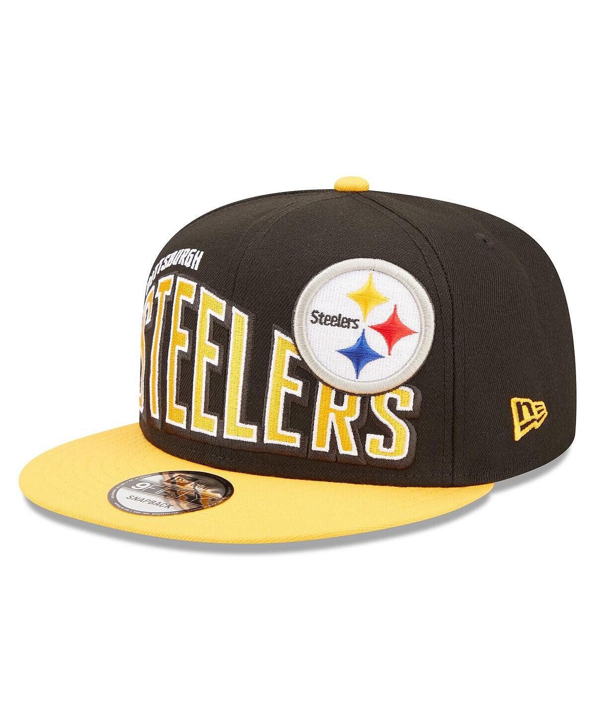 Мужская черно-золотая кепка Snapback Pittsburgh Steelers Wordmark Flow 9FIFTY New Era
Мужская черно-золотая кепка Snapback Pittsburgh Steelers Wordmark Flow 9FIFTY New Era