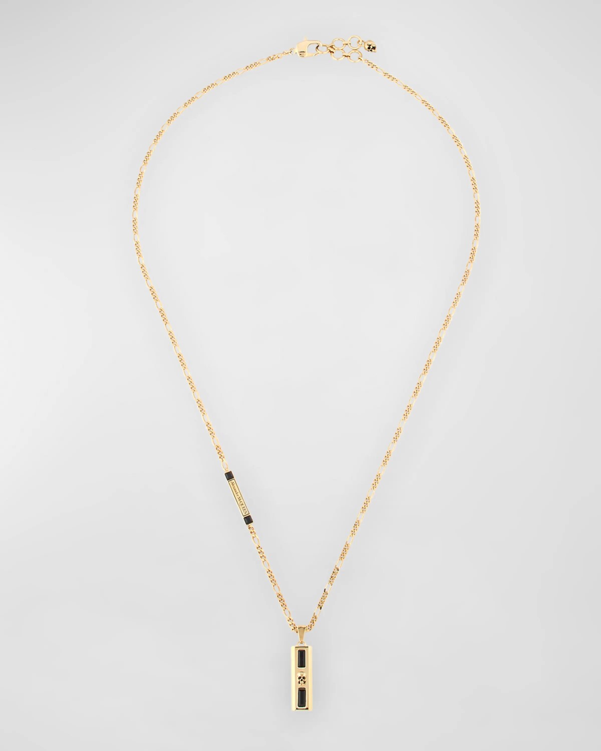 Мужское колье с двумя драгоценными камнями Alexander McQueen, цвет Pale Gold Jet Sw
Мужское колье с двумя драгоценными камнями Alexander McQueen, цвет Pale Gold Jet Sw