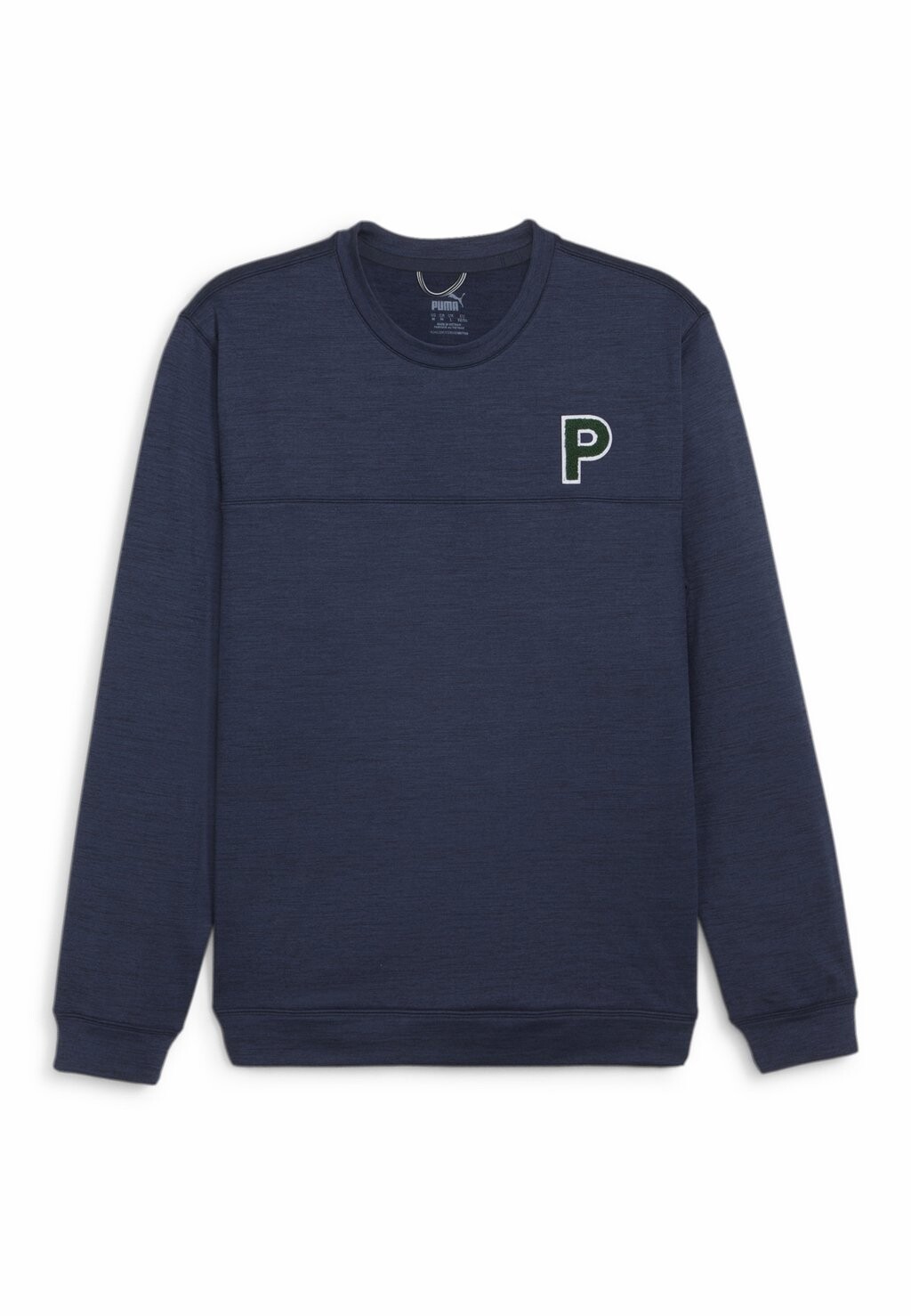 Футболка с длинными рукавами Cloudspun Patch Crewneck Puma Golf, цвет deep navy heather
Футболка с длинными рукавами Cloudspun Patch Crewneck Puma Golf, цвет deep navy heather