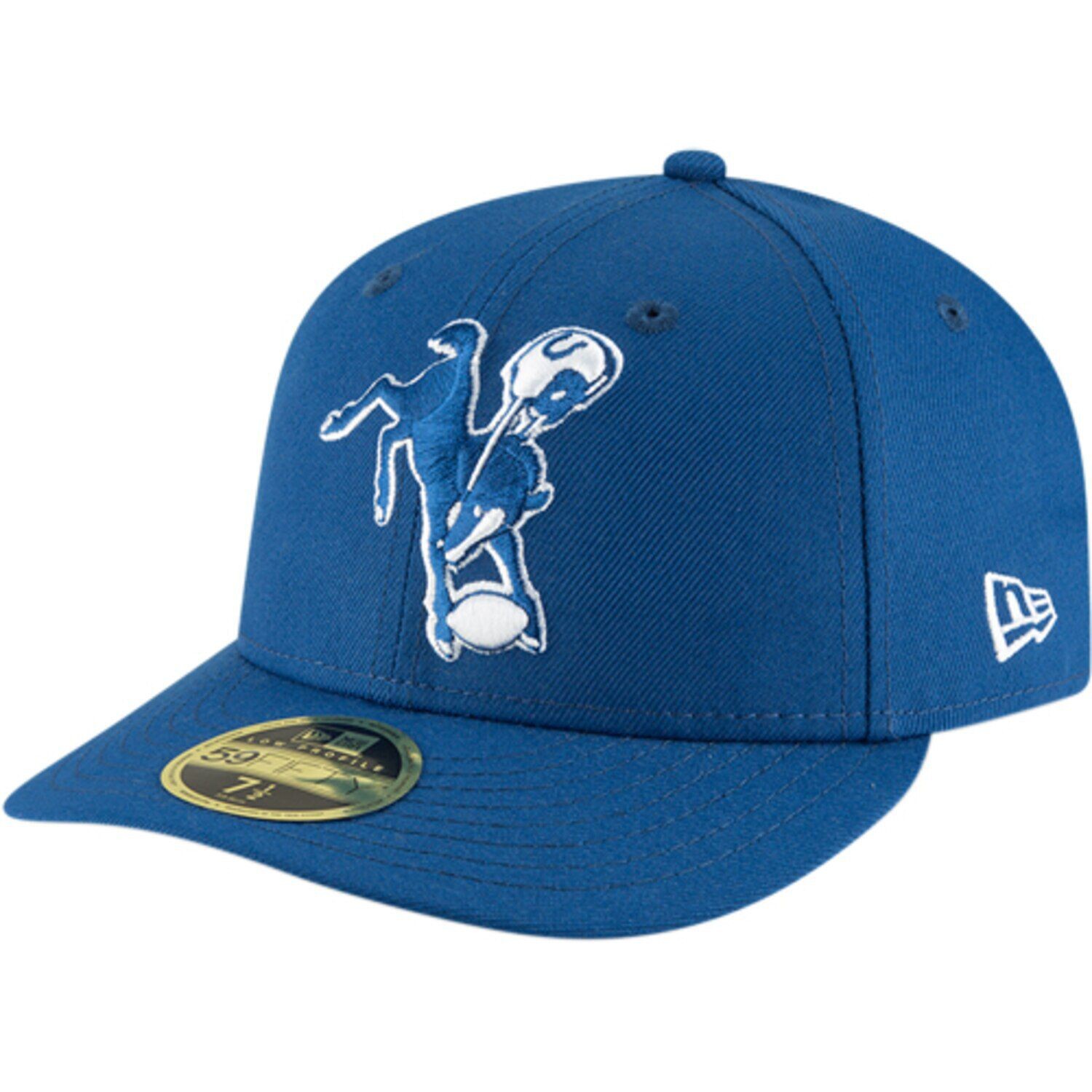 Мужская облегающая шляпа New Era Royal Indianapolis Colts Omaha Throwback с низким профилем 59FIFTY
Мужская облегающая шляпа New Era Royal Indianapolis Colts Omaha Throwback с низким профилем 59FIFTY