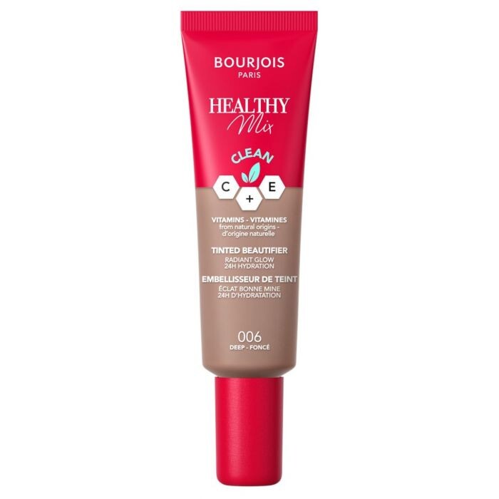 Крем для лица Crema Hidratante Color Healthy Mix Tinted Beautifier Bourjois, 006 Deep - Foncè
Крем для лица Crema Hidratante Color Healthy Mix Tinted Beautifier Bourjois, 006 Deep - Foncè