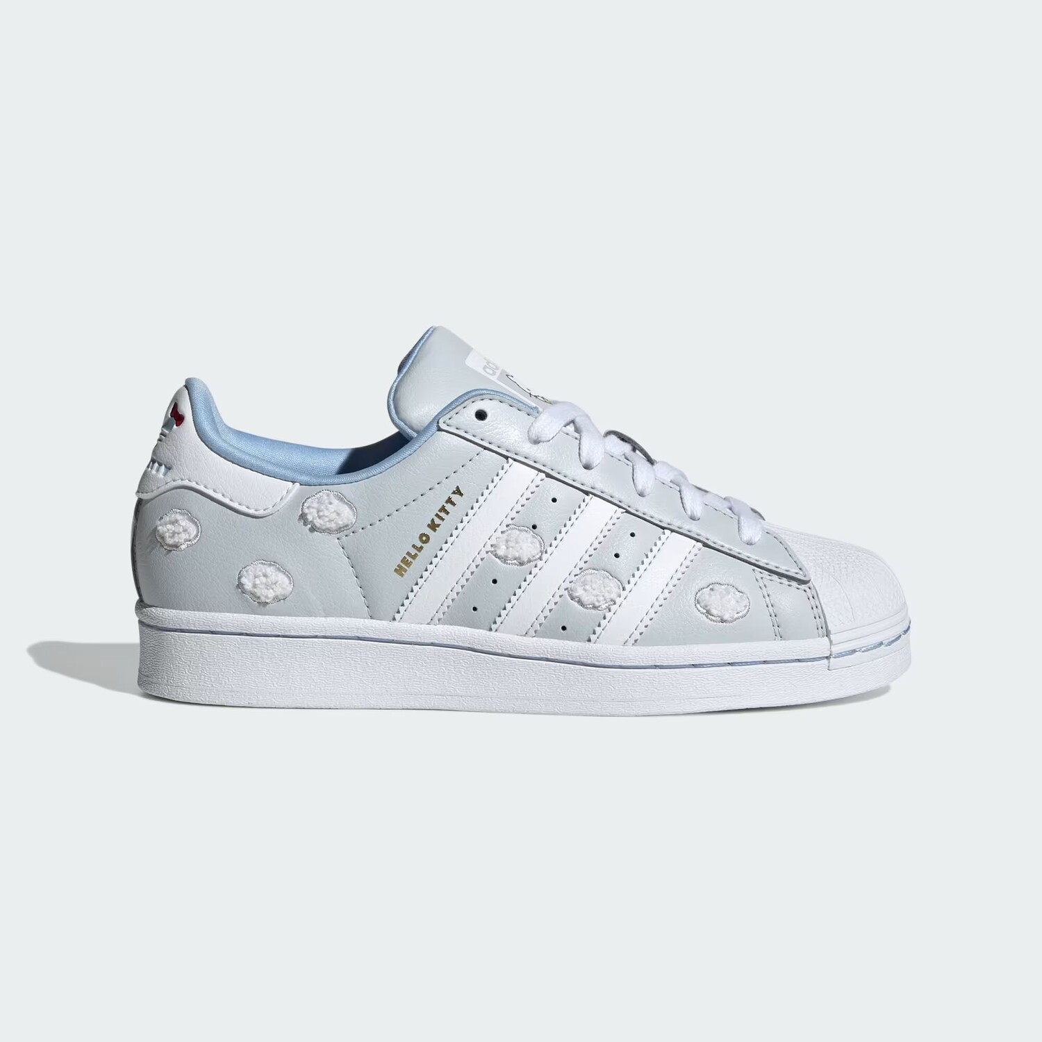 Кроссовки x Hello Kitty Superstar для детей Adidas, цвет Halo Blue/Cloud White/Glow Blue
Кроссовки x Hello Kitty Superstar для детей Adidas, цвет Halo Blue/Cloud White/Glow Blue