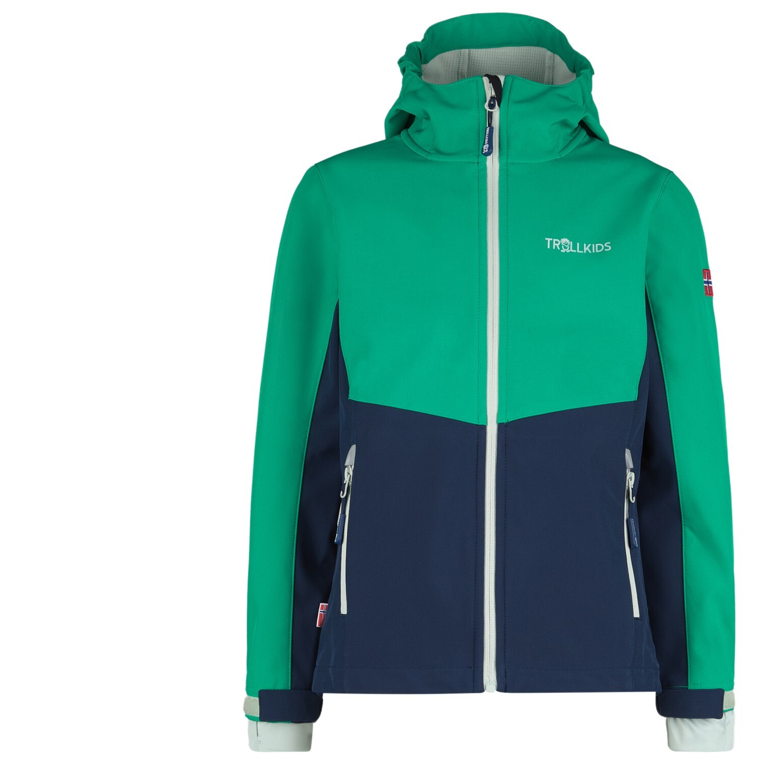 Куртка из софтшелла Trollkids Kid's Kristiansand, цвет Pepper Green/Navy/Cloudy Grey
Куртка из софтшелла Trollkids Kid's Kristiansand, цвет Pepper Green/Navy/Cloudy Grey