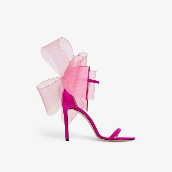 Босоножки Aveline 100 на каблуке из натуральной кожи с бантом Jimmy Choo, фуксия
Босоножки Aveline 100 на каблуке из натуральной кожи с бантом Jimmy Choo, фуксия