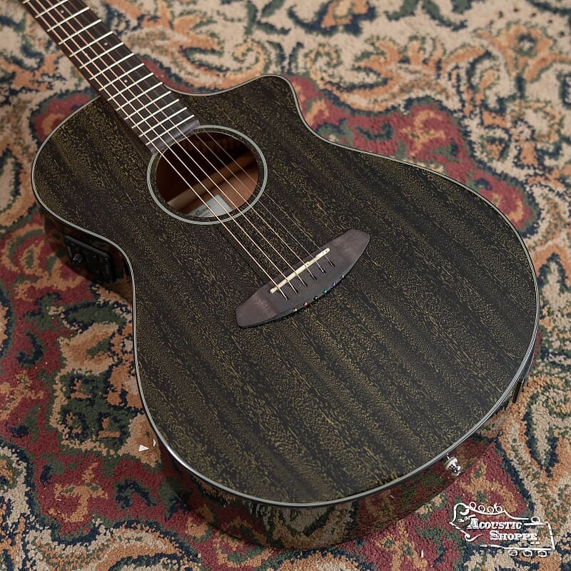 Акустическая гитара Breedlove Rainforest S Concert Black Gold All African Mahogany Cutaway Electric/Acoustic Guitar w/ Fishman Pickup #4051
Акустическая гитара Breedlove Rainforest S Concert Black Gold All African Mahogany Cutaway Electric/Acoustic Guitar w/ Fishman Pickup #4051