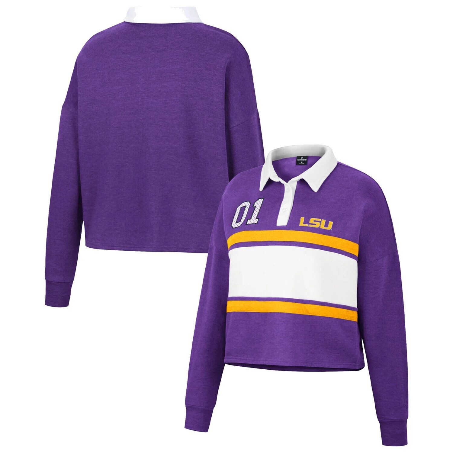 Женская рубашка по регби с длинным рукавом Colosseum Purple LSU Tigers I Love My Job Colosseum
Женская рубашка по регби с длинным рукавом Colosseum Purple LSU Tigers I Love My Job Colosseum