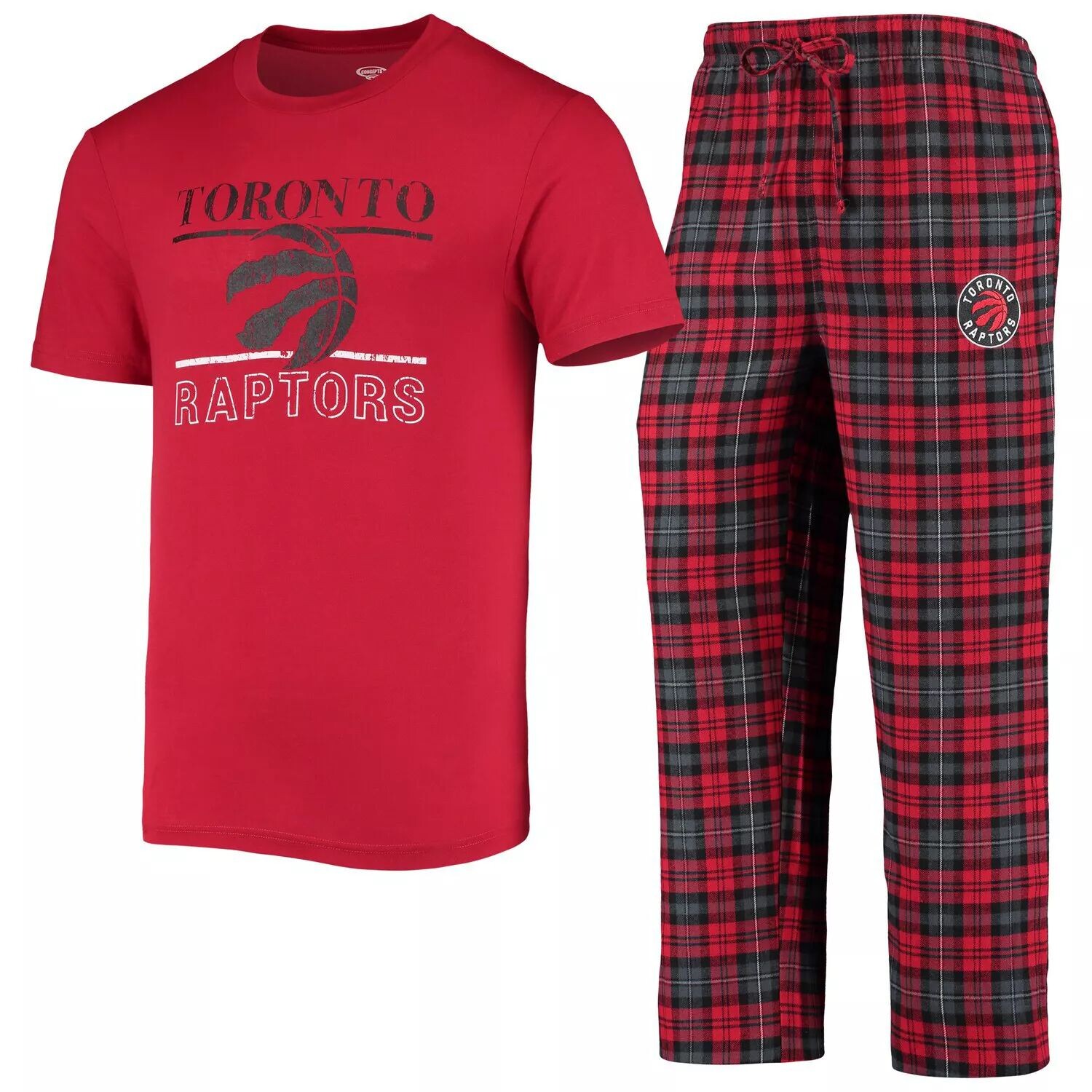 Мужской комплект футболки и брюк Concepts Sport красный/черный Toronto Raptors Lodge
Мужской комплект футболки и брюк Concepts Sport красный/черный Toronto Raptors Lodge