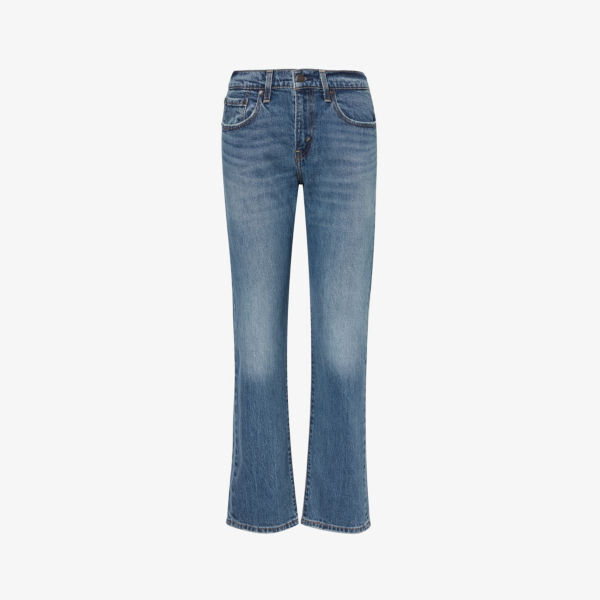 Джинсы Middy прямого кроя средней посадки из эластичного денима Levis, цвет on trend
Джинсы Middy прямого кроя средней посадки из эластичного денима Levis, цвет on trend