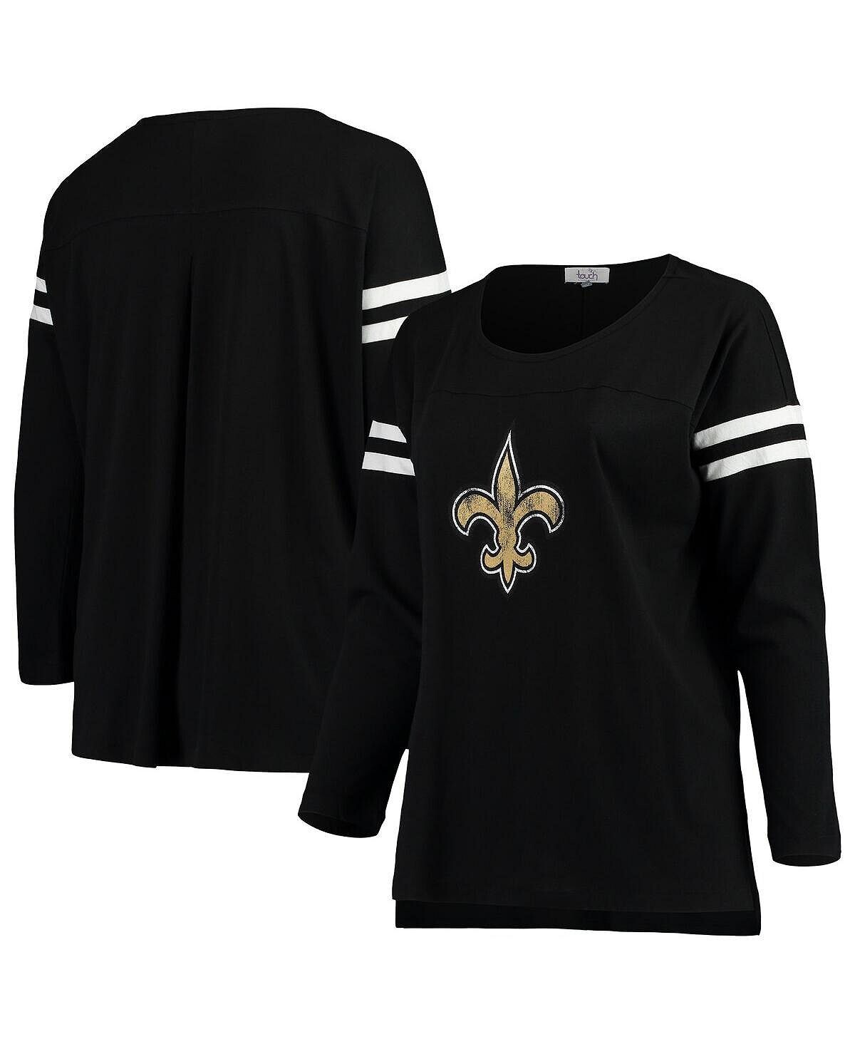 Женская черная футболка с длинным рукавом New Orleans Saints, свободный агент, большие размеры Touch, черный
Женская черная футболка с длинным рукавом New Orleans Saints, свободный агент, большие размеры Touch, черный