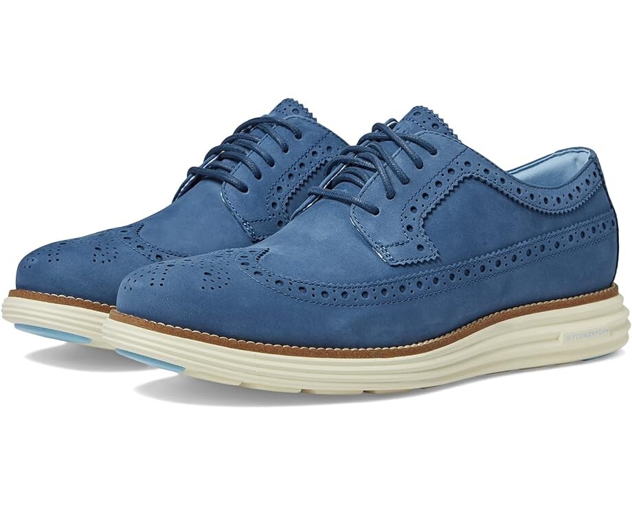 Оксфорды Cole Haan Originalgrand Remastered Longwing, цвет Ensign Blue Nubuck/Ivory
Оксфорды Cole Haan Originalgrand Remastered Longwing, цвет Ensign Blue Nubuck/Ivory