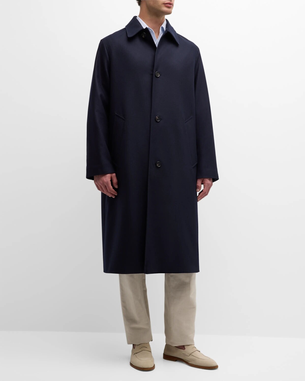 Мужское двустороннее пальто Yudaki Storm System Loro Piana, цвет China Blue/Prof
Мужское двустороннее пальто Yudaki Storm System Loro Piana, цвет China Blue/Prof