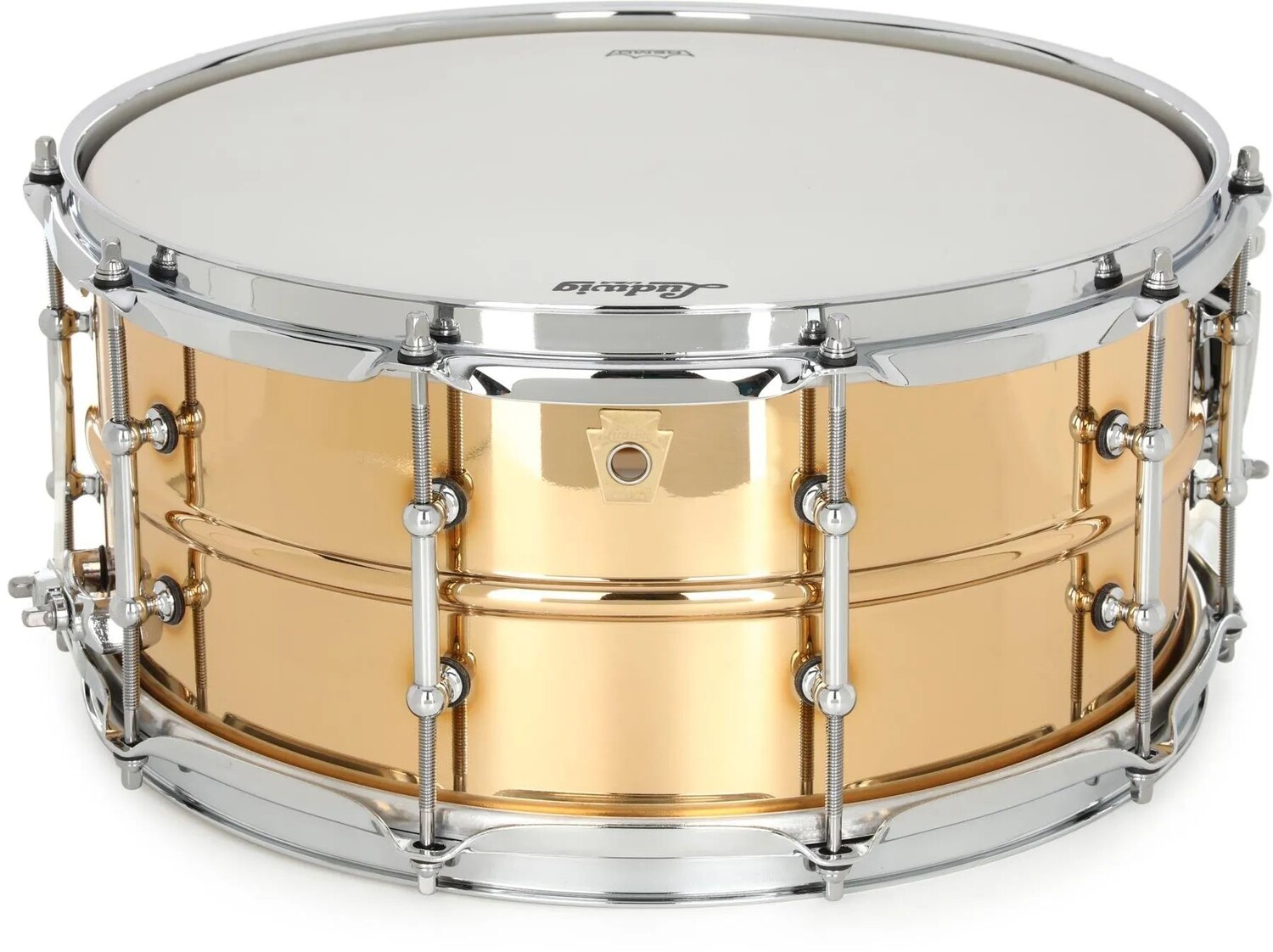 Новый малый барабан Ludwig Smooth Bronze — 6,5 x 14 дюймов, трубчатые наконечники
Новый малый барабан Ludwig Smooth Bronze — 6,5 x 14 дюймов, трубчатые наконечники
