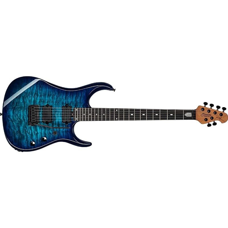 Электрогитара Sterling by Music Man John Petrucci JP150 DiMarzio Guitar, Quilt Top, Cerulean Paradise
Электрогитара Sterling by Music Man John Petrucci JP150 DiMarzio Guitar, Quilt Top, Cerulean Paradise