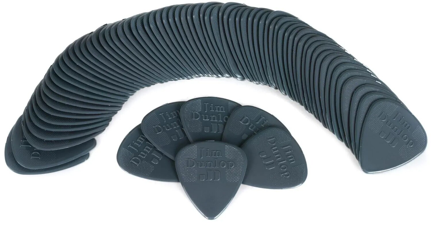 Стандартные нейлоновые медиаторы для гитары Dunlop 44R088 — 0,88 мм, серые (72 шт. в упаковке)
Стандартные нейлоновые медиаторы для гитары Dunlop 44R088 — 0,88 мм, серые (72 шт. в упаковке)