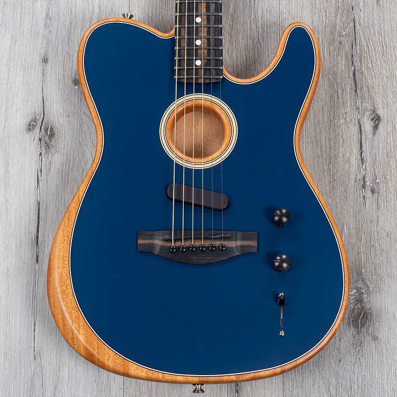 Акустическая гитара Fender American Acoustasonic Telecaster Guitar, Ebony Fretboard, Steel Blue
Акустическая гитара Fender American Acoustasonic Telecaster Guitar, Ebony Fretboard, Steel Blue