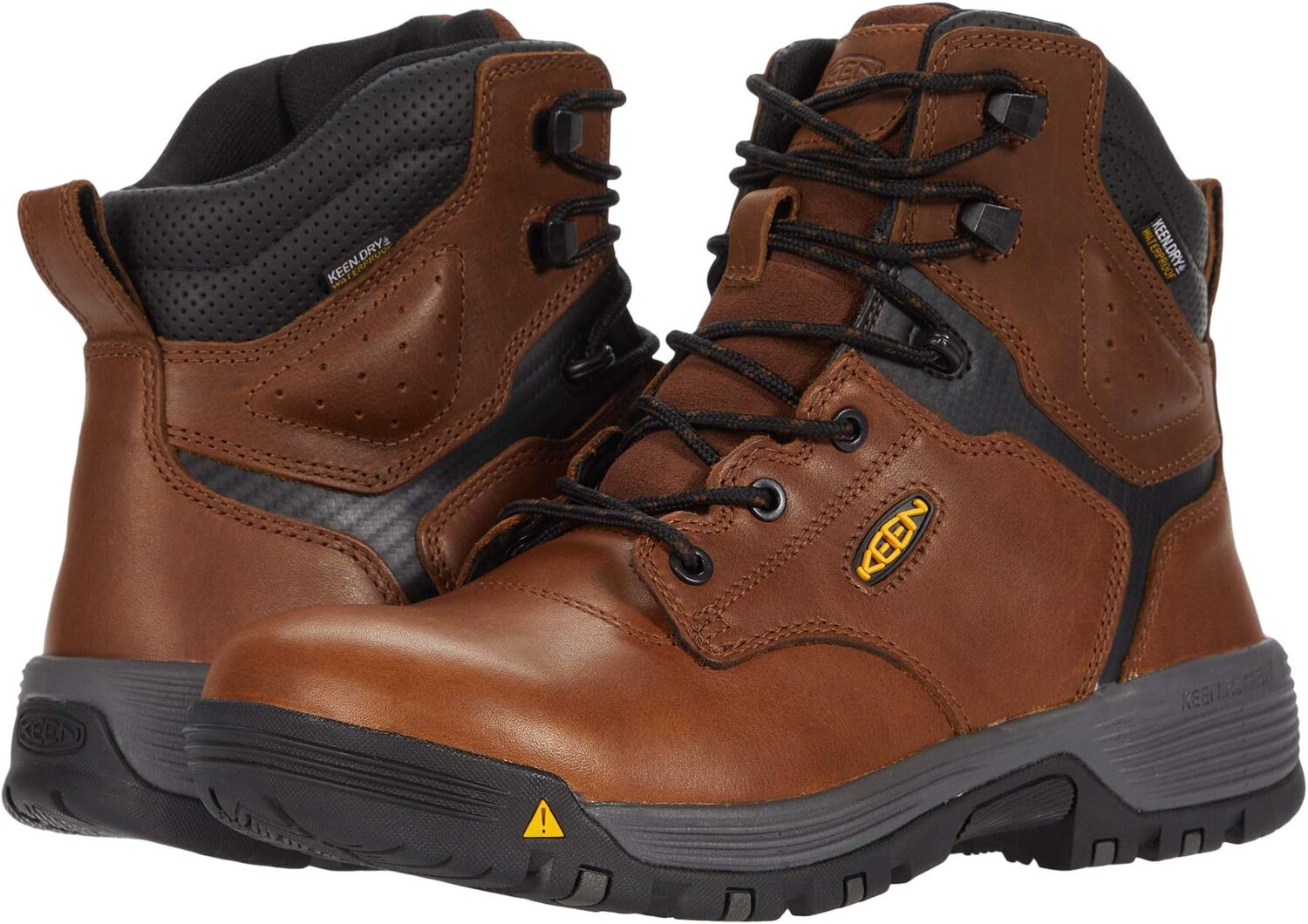 Рабочая обувь водонепроницаемая с мягким носком Chicago 6" Waterproof (Soft Toe) KEEN Utility, цвет Tobacco/Black
Рабочая обувь водонепроницаемая с мягким носком Chicago 6" Waterproof (Soft Toe) KEEN Utility, цвет Tobacco/Black