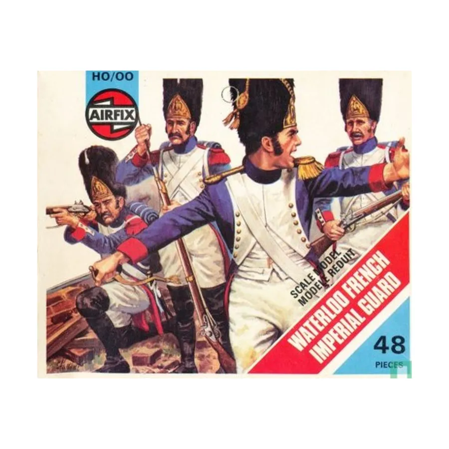 Ватерлоо Французская императорская гвардия, Historical Miniatures (54mm) (Airfix)
Ватерлоо Французская императорская гвардия, Historical Miniatures (54mm) (Airfix)
