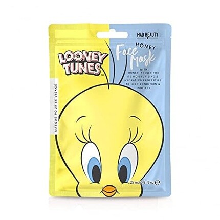 Маска для лица Disney Looney Tunes Tweety, увлажняющая и расслабляющая тканевая маска для питания кожи и красивого цвета лица, Mad Beauty
Маска для лица Disney Looney Tunes Tweety, увлажняющая и расслабляющая тканевая маска для питания кожи и красивого цвета лица, Mad Beauty