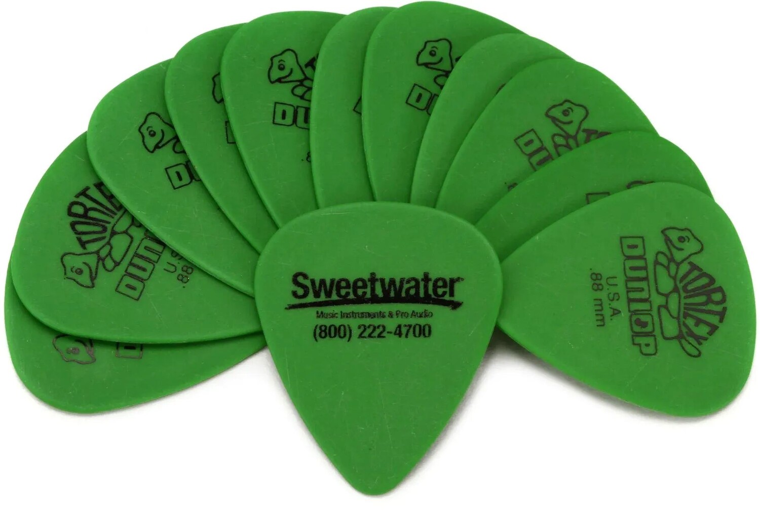 Медиаторы Dunlop Sweetwater Tortex Standard, зеленые, 0,88 мм (эксклюзивно для Sweetwater, 12 шт.)
Медиаторы Dunlop Sweetwater Tortex Standard, зеленые, 0,88 мм (эксклюзивно для Sweetwater, 12 шт.)