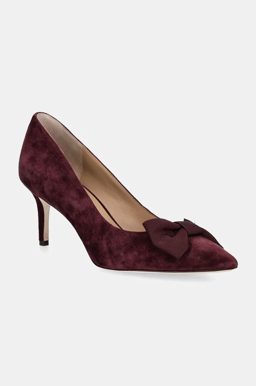 Lauren Ralph Lauren Lanette Замшевые туфли на каблуке с бантом, гранатовый
Lauren Ralph Lauren Lanette Замшевые туфли на каблуке с бантом, гранатовый