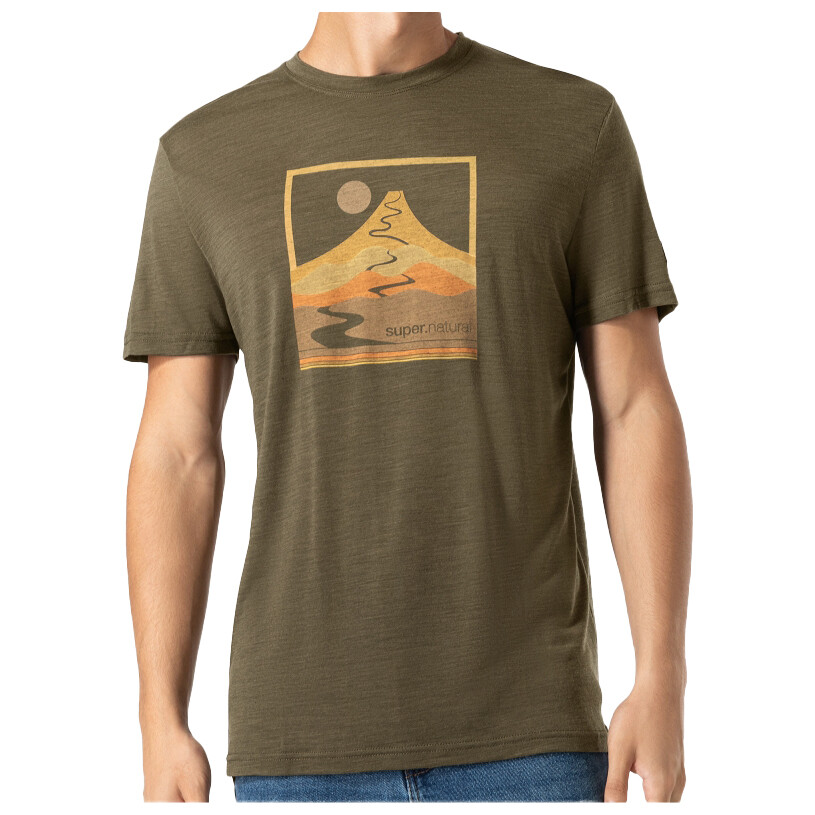 Рубашка из мериноса Super Natural Trace Hill Tee, цвет Olive Night Melange/Various
Рубашка из мериноса Super Natural Trace Hill Tee, цвет Olive Night Melange/Various