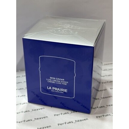 La Prairie Skin Caviar Luxe Прозрачный крем 1,7 унции, 50 мл в запечатанной коробке, СВЕЖИЙ 2023 г.
La Prairie Skin Caviar Luxe Прозрачный крем 1,7 унции, 50 мл в запечатанной коробке, СВЕЖИЙ 2023 г.