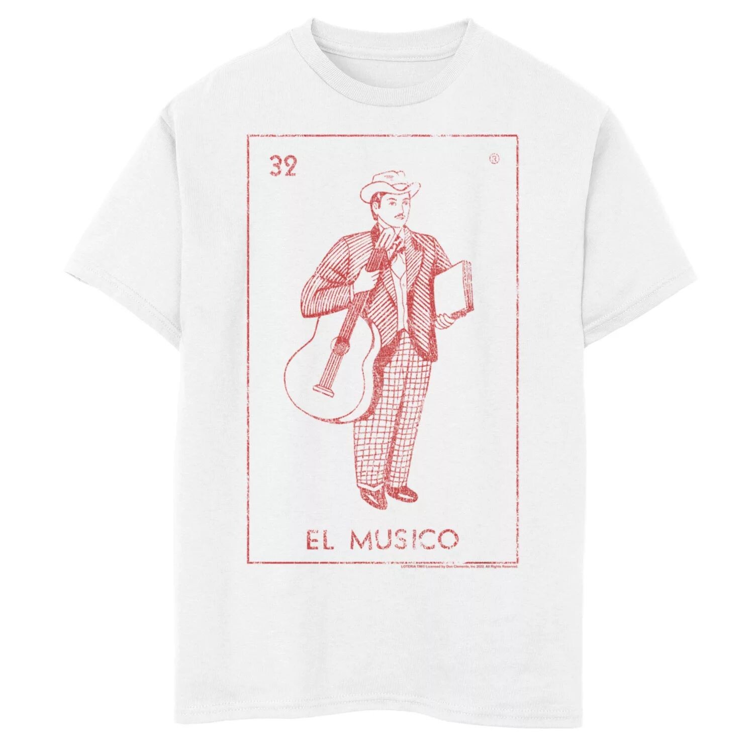 Футболка с плакатом и графическим рисунком Lotería El Musico для мальчиков 8–20 лет Licensed Character
Футболка с плакатом и графическим рисунком Lotería El Musico для мальчиков 8–20 лет Licensed Character