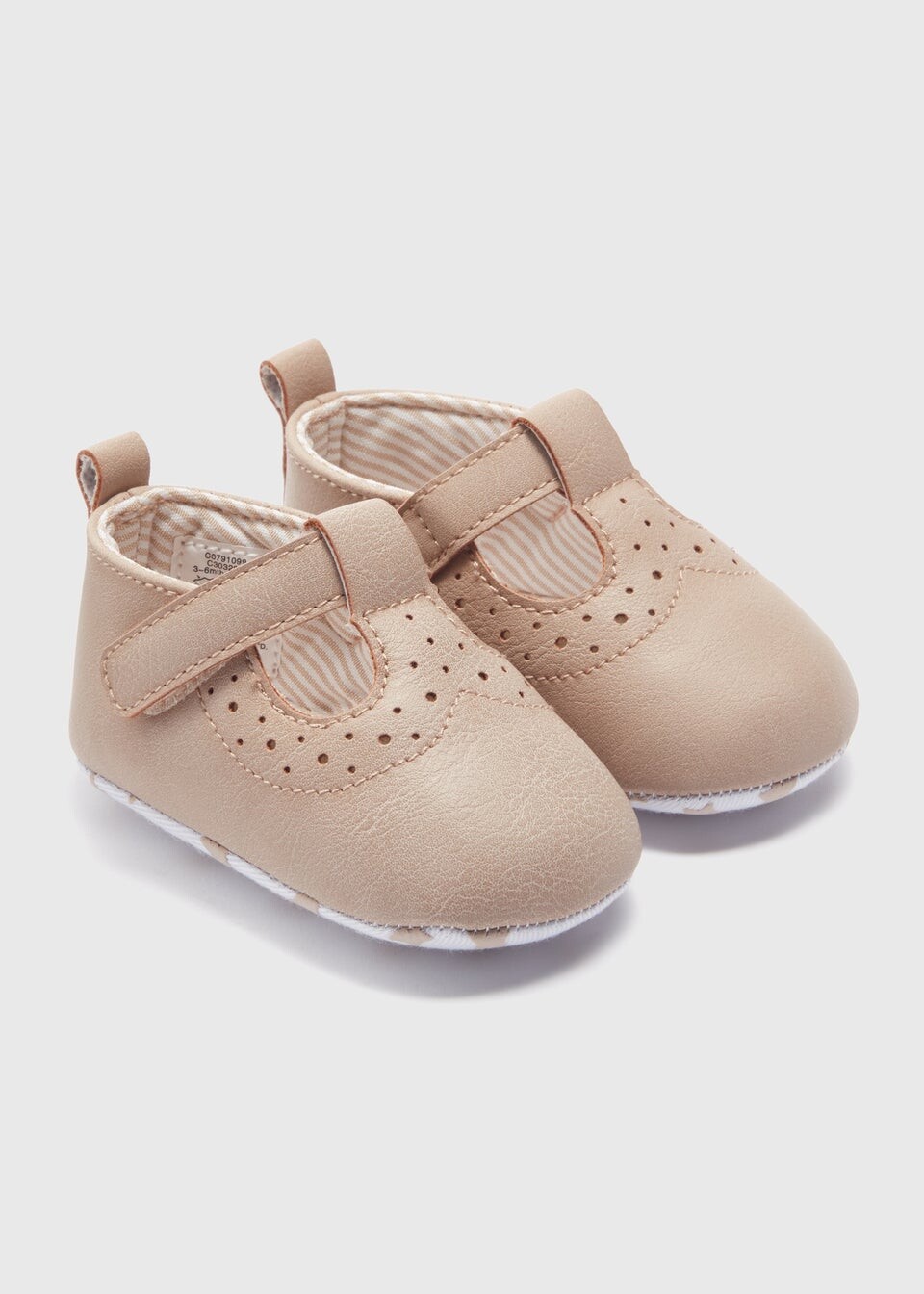 Туфли Baby Taupe Brogue T Bar на мягкой подошве (для новорожденных до 18 мес.), мультиколор
Туфли Baby Taupe Brogue T Bar на мягкой подошве (для новорожденных до 18 мес.), мультиколор