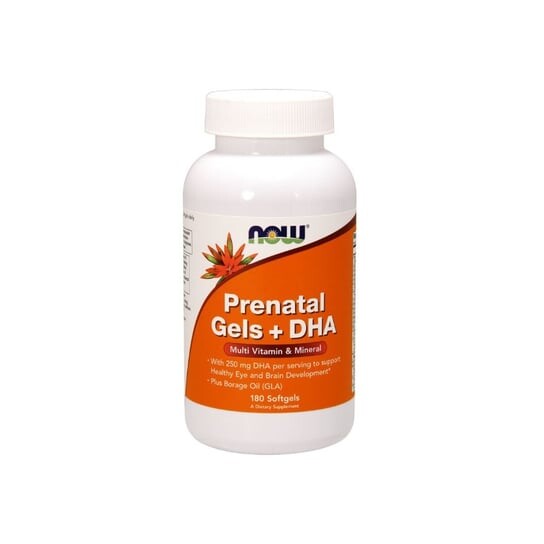 Prenatal Gels + DHA - Пренатальные витамины и минералы + DHA (180 капсул) Inna marka
Prenatal Gels + DHA - Пренатальные витамины и минералы + DHA (180 капсул) Inna marka