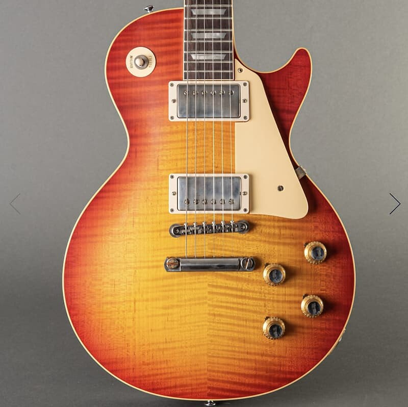 Электрогитара Gibson 1960 Les Paul Standard Reissue VOS 2023 - Washed Cherry Sunburst
Электрогитара Gibson 1960 Les Paul Standard Reissue VOS 2023 - Washed Cherry Sunburst